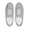 Women’s lace-up Canvas Shoes, Silver