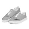 Women’s lace-up Canvas Shoes, Silver