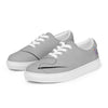 Women’s lace-up Canvas Shoes, Silver