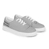 Women’s lace-up Canvas Shoes, Silver