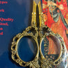 Gold Victorian Embroidery Scissors