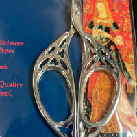 Silver Butterfly Embroidery Scissors