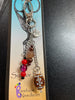 Football Scissor Charm