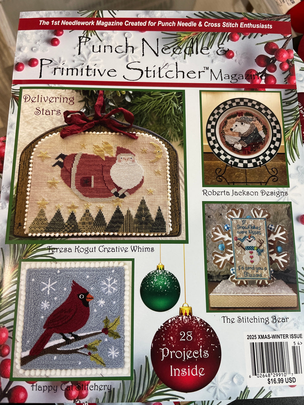 2025 Christmas Punch Needle & Primitive Stitcher