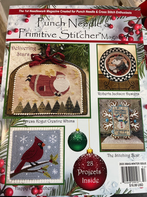 2025 Christmas Punch Needle & Primitive Stitcher