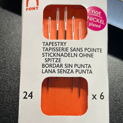 Size 24 Tapestry Needles (White Eye)
