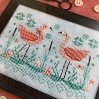 Seaside Flamingos