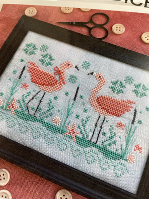 Seaside Flamingos
