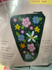 Stitch And Zip Floral  Chintz Needlepoint Scissor Case Kit