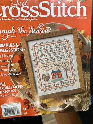 Just Cross Stitch Magazine Autumn 2025