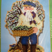 Mediterranean Santas: Olive Harvest Santa  Buttons and Beads Kit