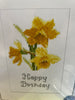 Daffodils Birthday Card
