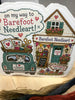 On My Way To Barefoot Needleart sticker
