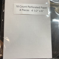 Perforated Paper Ornament Cuts