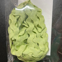 Witch Face Green Rick Rack