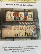 America & 4th of July Pillows