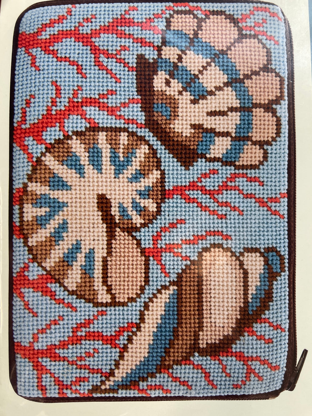 Stitch And Zip Needlepoint Purse Kit
