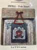 Folk Heart Punch Needle