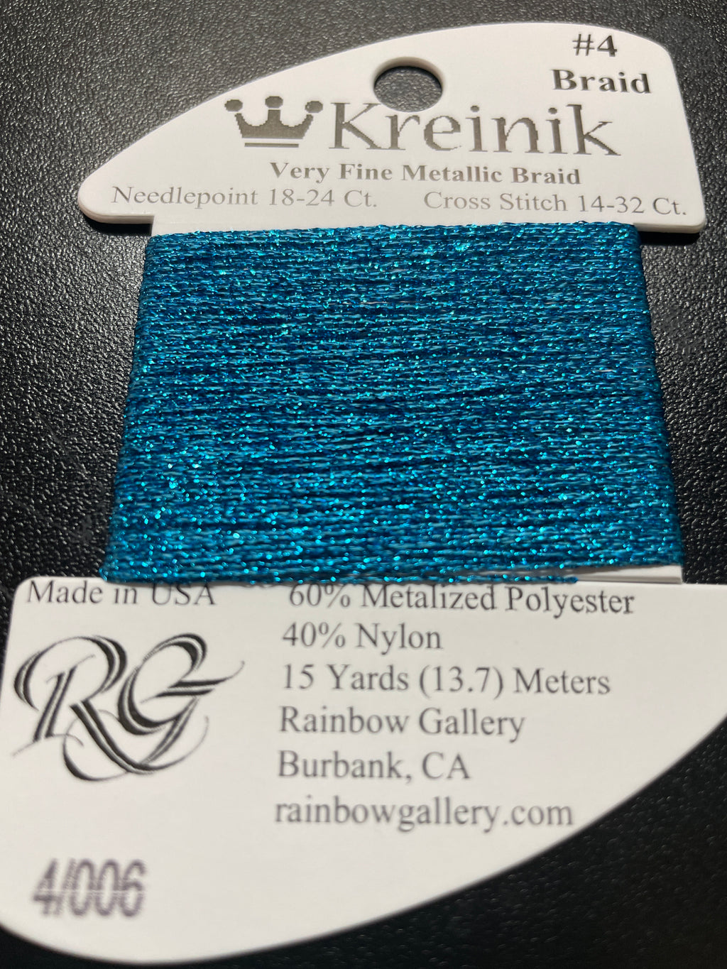 006 Blue #4 Braid