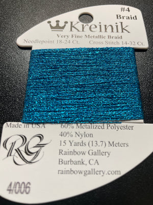 006 Blue #4 Braid