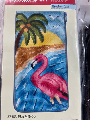 Stitch And Zip Needlepoint Eyeglass/Cellphone Kits