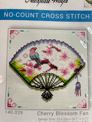 Cherry Blossom No-Count Cross Stitch Kit