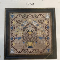 Sarah Plommer Sampler 1759