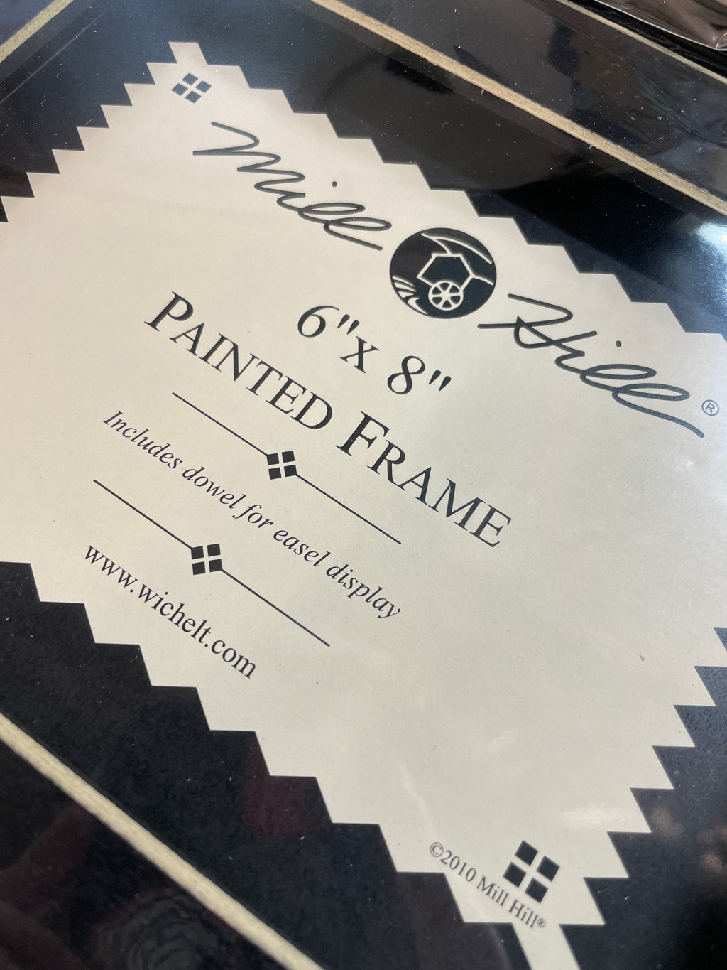 Frame for Mill Hill 6x8 Black