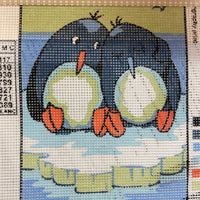 Penguins Needlepoint Canvas