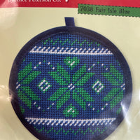 Stitch Ups- Round Needlepoint Ornament kits