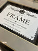 Frame for Mill Hill 5 x 7 Taupe