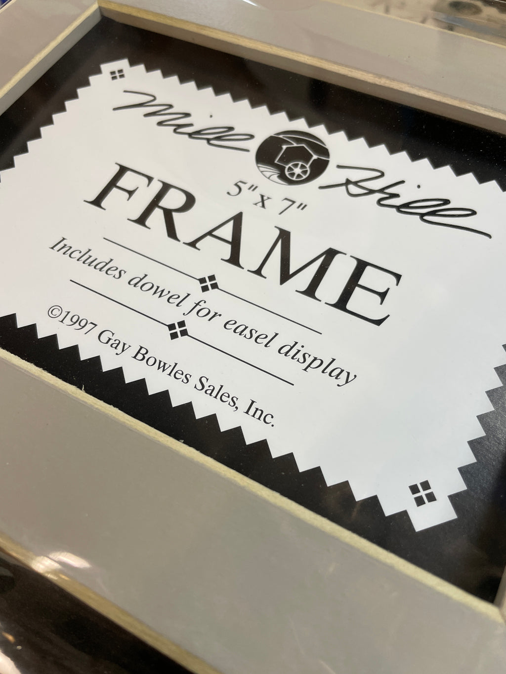 Frame for Mill Hill 5 x 7 Taupe