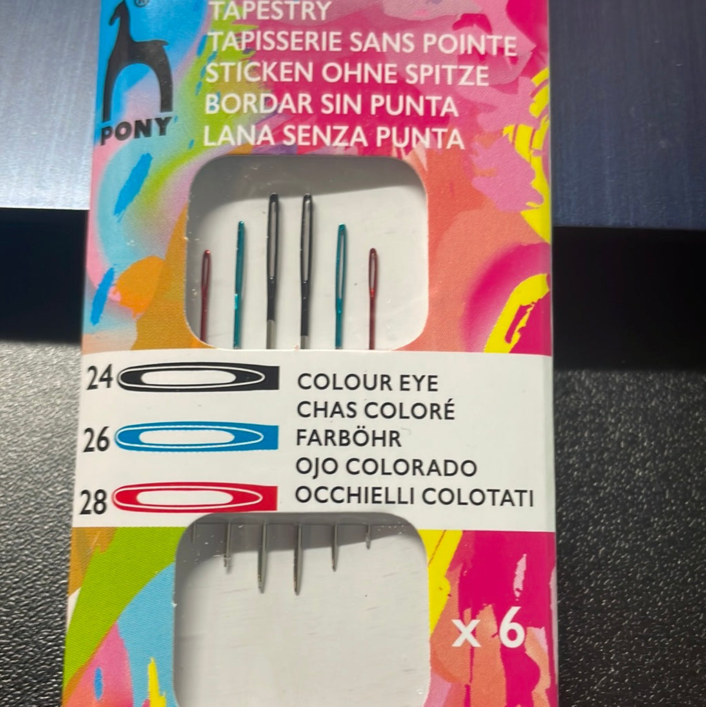 Size 24/26/28 Pony Tapestry Combo (Colored Eye)