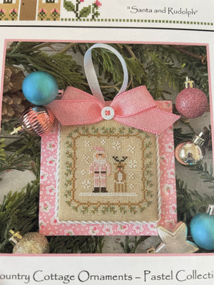 Pastel Collection - Santa and Rudolph
