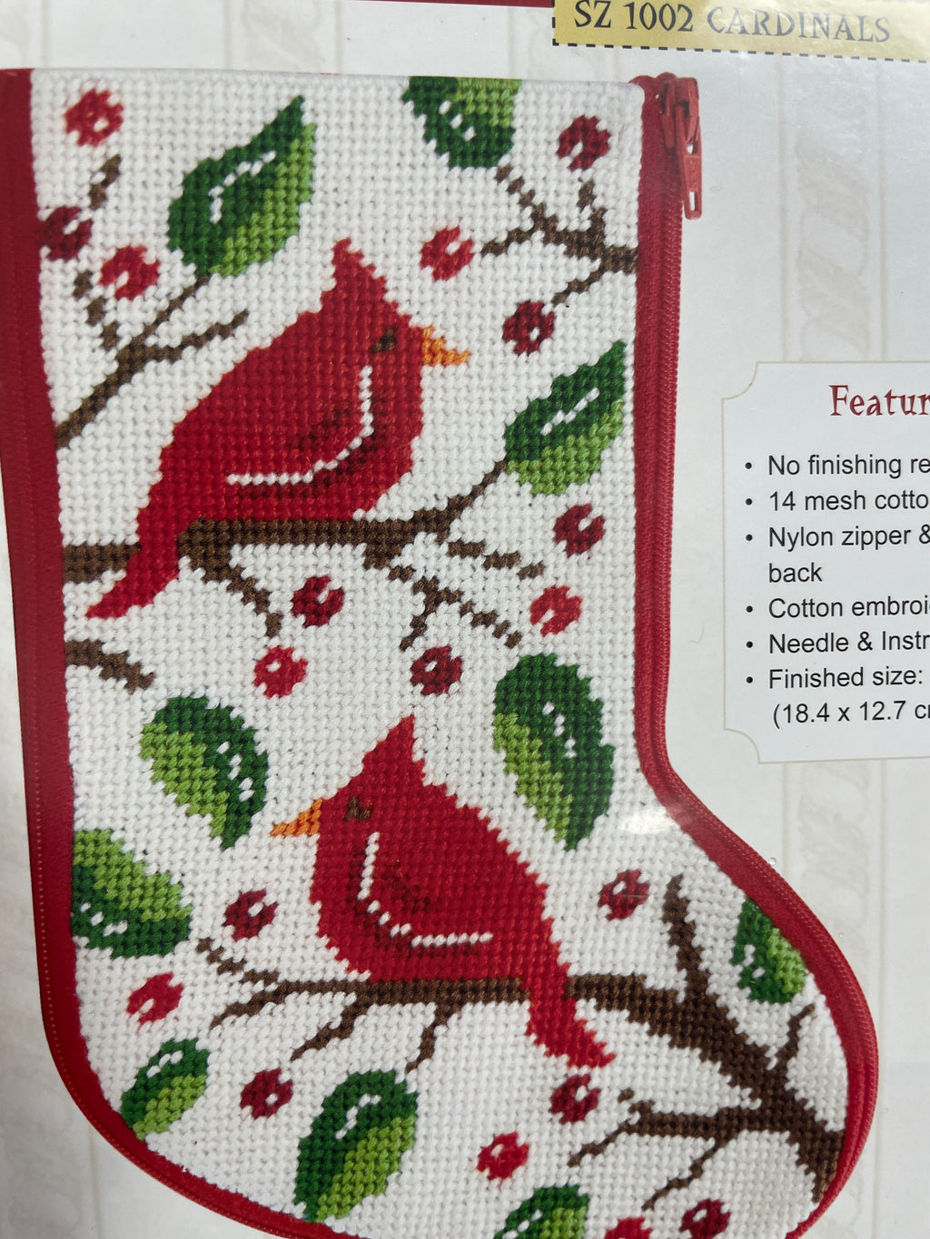 Stitch and Zip Mini Stocking