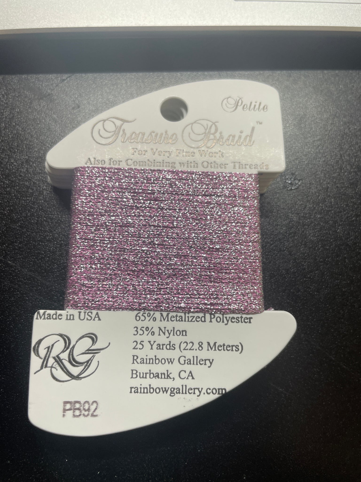 PB92- Sweetheart Rose Petite Treasure Braid | Barefoot Needleart