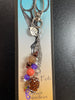 Football Scissor Charm
