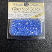 00168 Mill Hill Glass Beas- Sapphire