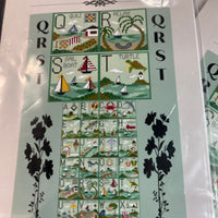 Seaside Alphabet Q-T