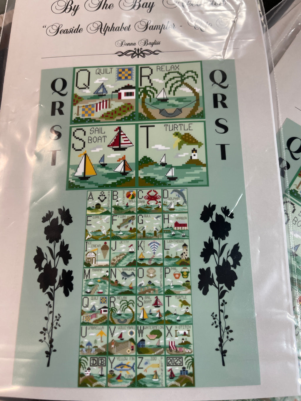 Seaside Alphabet Q-T