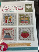 Bee in my Bonnet Stitch Cards Set Z