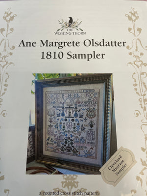 Ane Margrete Olsdatter 1810 Sampler
