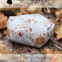 Gift of October Biscornu