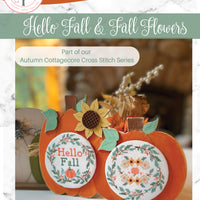 Hello Fall and Fall Flowers
