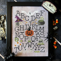Halloween Alphabet Sampler