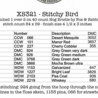 Stitchy Bird