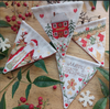 Merry Christmas flags
