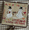 Stitching Snowman