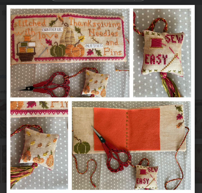 Thanksgiving needlebook