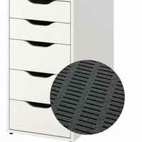 Pip And Chip Foam inserts for IKEA Alex 5 drawer unit to hold bobbins